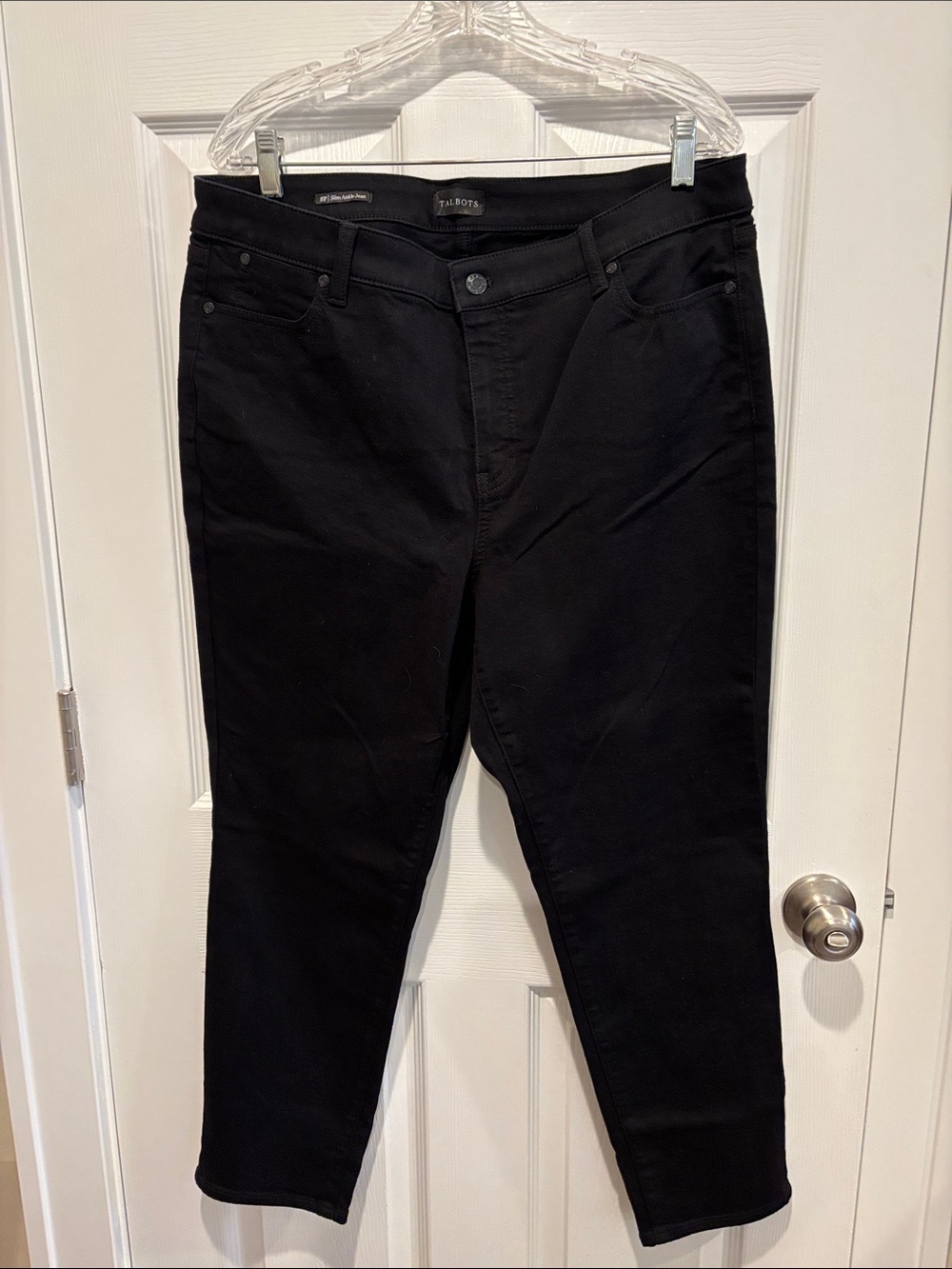 Talbots Black Women's Skinny Jeans - Sleek Stretch Fit